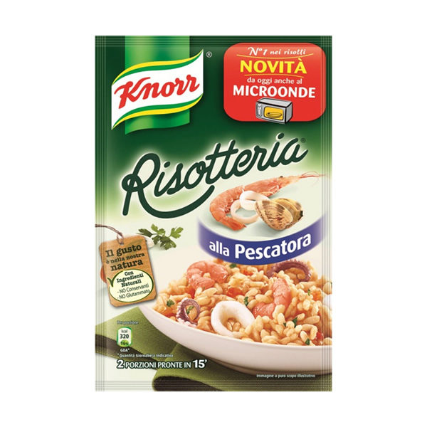 Alimentare Buonconsiglio KNORR RISOTTERIA ALLA PESCATORA GR. 175